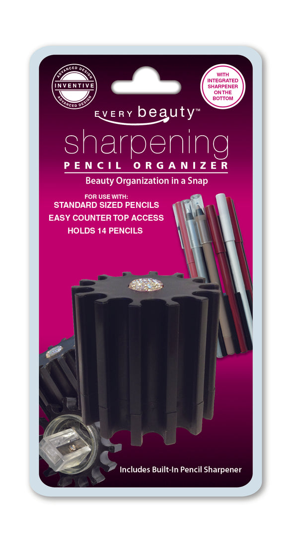 Sharpening Cosmetic Pencil Organizer